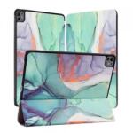 Techsuit Husa pentru Apple iPad Pro 13 (2024) Techsuit FoldPro Green Time (Multicolor)