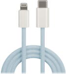 Maxlife MXUC-06 kábel USB-C - Lightning 1, 0 m 20W kék nylon