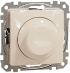 Schneider Electric Sedna Design & Elements - SDD112501 - Fényerőszabályzó, rezisztív/kapacitív, 3-200VA, bézs (SDD112501)