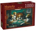 Magnolia 1000 db-os puzzle - Dogs Playing Poker (2325) (2325)