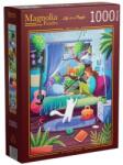 Magnolia 1000 db-os puzzle - Girl & Cats (7051) (7051)