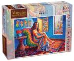 Magnolia 1000 db-os puzzle - Woman with Cat - Elif Hürdogan Special Edition (8609) (8609)