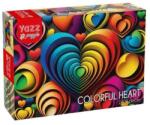 Yazz 1000 db-os puzzle - Colorful Heart (3831) (3831)