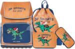 Jeune Premier Set ghiozdan școlar mare Ergomaxx Polo Dino Jeune Premier penare ergonomice și școlare cu sac pentru educație fizică și încălțăminte de schimb (JPERX25244-A)