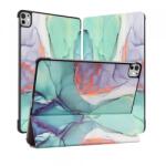 Techsuit Husa pentru Apple iPad Pro 11 (2024) Techsuit FoldPro Green Time (Multicolor)