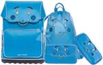 Jeune Premier Set ghiozdan școlar mare Ergomaxx BFF Blue Jeune Premier penare ergonomice și școlare cu sac pentru educație fizică și încălțăminte de schimb (JPERX25236-A)