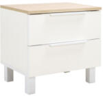  Light Éjjeli Szekrény - Fehér Tölgy