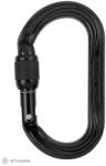 Petzl OXAN SCREW LOCK acél karabiner, fekete