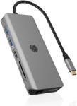 RaidSonic Docking Station USB-C 61059 - USB-C, 2x USB-A, HDMI, RJ-45 Gigabit LAN, Gri antracit (61059) - vexio