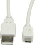 Roline Cable USB2.0 A-Micro B, M/M, 0.8m, Value 11.99. 8754