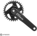 -- vypnutý výrobca -- Shimano Cues FC-U4000-1 hajtókar, 170 mm, 1x11, 32T, négyzet alakú