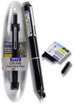 Writech Stilou reatractabil Writech + 5 patroane cerneala albastra, Negru (SD-STI512)