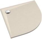 Schedline Libra Cashmere Stone cădiță de duș semirotundă 80x80 cm bej 3SP. L1O-8080/PK/ST (3SPL1O8080PKST)
