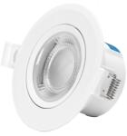 Aigostar - Вградено LED осветително тяло LED/5W/230V 3000K Ø 8, 5 cm бяло (AI2034)