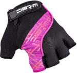 W-TEC Karolea AMC-1022-18 Biciklis Kesztyű - L, Fekete/Rózsaszín