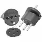 Výrobce po 1 ks Фиксиран адаптер за Швейцария schuko/j 230v ip44 черен (p7000)