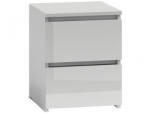 Nidilio M2 Éjjeliszekrény - Fényes Fehér