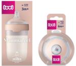 LOVI Lovi, Mammafeel, set: biberon, 3m+, 250 ml + tetina de hranire dinamica, terci, 6m+