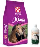  Purina Purina Mare & Foal 25kg + Lab-v lenmagolaj - 100% hidegen sajtolt lenmagolaj lovaknak 1000ml
