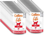 Calibra CALIBRA Dog Life Adult marha sárgarépával 24x400g