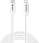 Sandberg 136-59 USB-C PD to Lightning MFI cable, 2M (T-MLX59245) - pcone
