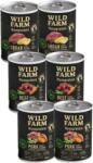  Wild Farm Wild Farm Monoprotein 6x 400g hipoallergén kutyatáp mix ízesítéssel
