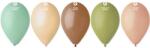  Léggömb, 26 cm, vegyes natúr pasztel színekben 10200009-NATUR (10200009-NATUR)