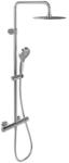 Villeroy & Boch Verve Showers - Zuhanyszett termosztáttal, átmérő 26 cm, 3 vízsugár, króm TVS109005UK061 (TVS109005UK061)