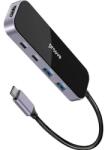 Proove Shadow USB-C-HUB 6 az 1-ben (2*USB3.1 + 2*Type-C + PD100W + HDMI) (HBSW10221205)