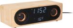 Karlsson Будилник с безжично зарядно и Bluetooth високоговорител Classic BT speaker Radio, светъл (KA6059WD) Будилник