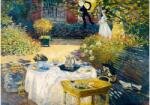 Bluebird Puzzle 60350 - Claude Monet - The Lunch 1873 - 1000 db-os Art by puzzle (60350)