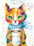 Magnolia 3505 - Colorful Cat - 1000 db-os puzzle (3505)