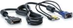 HP Hewlett Packard Enterprise 1x4 KVM Console 6ft USB Cable KVM kábel Fekete 1, 82 M (AF613A) (AF613A)