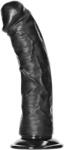 RealRock - dildo realist cu ventuză - 15, 5 cm - negru (7423522626610) Dildo