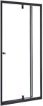 Leziter Flexi állítható egyszárnyú zuhanyajtó 76-91x185 cm fekete (LF011B)