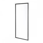 Leziter Zuhanyfal 90x185 cm-es méretben fekete (LF1290B) - stuxi