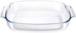 Magic home Sütőtál MagicHome, üveg, téglalap alakú, tepsi, 2000 ml