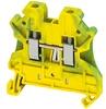 Schneider NSYTRV22PE Csavaros egyszintes földelőkapocs 1x1 csatlakozás 5, 2 mm 2, 5 mm2 zöld-sárga Schneider (TRV22PE)