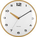 Karlsson Ceas de perete Brisk Dome, galben (KA6028YE)