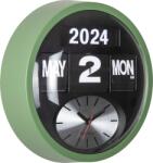 Karlsson Ceas de perete Round Flip, verde (KA6030GR)