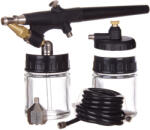 TC Technic Aerograf Profesional TC Technic ABR-01 cu 2 Rezervoare, Furtun și Duza de 0, 8 mm (TRS2-000612)