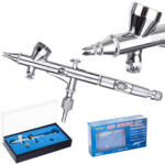 Fengda Airbrush pentru Modelare și Body Painting cu Duza de 0, 2 mm Fengda BD-208 (TF2-21364)