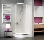 Sanimix Negyedköríves zuhanykabin , víztiszta üveggel 90x90x185 (22.1502TN-90/5)