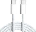 Apple Кабел Apple 60W, USB-C, Charge Cable, 1m, Бял (mw493zm-a)