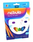Nebulo vízbázisú 12 db színes filctoll készlet (NFT-848) - tintasziget