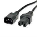Roline Power cable C14 to C15 extension, 1.8m, 19.99. 1122 (19.99.1122)