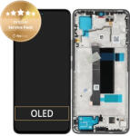 Xiaomi Redmi Note 13 Pro 5G - LCD Kijelző + Érintőüveg + Keret (Midnight Black) - 5600020N1600 Genuine Service Pack, Black