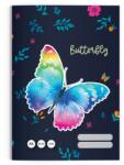 KARTON P+P kockás füzet A5 - Butterfly