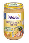 Bebivita Био Пюре Картофи, зеленчуци и пуешко месо 220 гр. - 8+ месеца