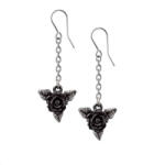 Alchemy Gothic Cercei ALCHEMY GOTHIC - Black Rose Droppers - E472